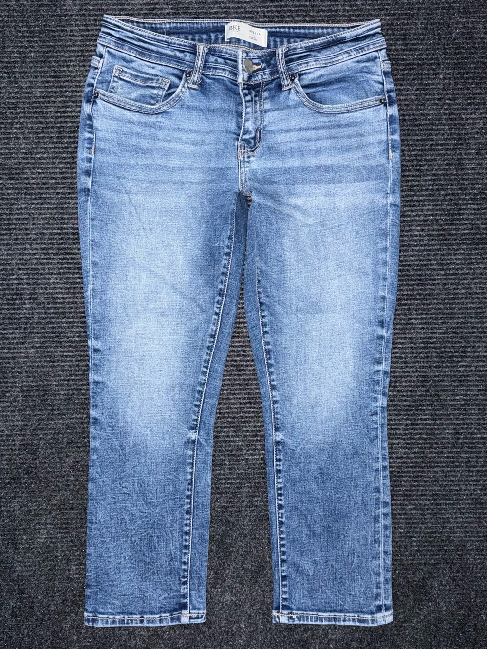 Buckle BKE Stella Slim Fit Low Rise Capri Cropped Stretch Jeans 28x24.5 ABK2817